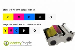 Half Panel YMCKO Colour Printer Ribbons