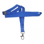 IPA L15WBLU1DH Premium Blue lanyard