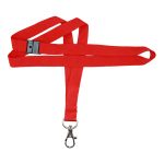 IPA L15WREDIDH Red Lanyard