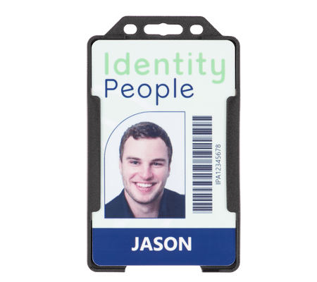 Biodegradable ID Card Holder (Portrait)- 100 Pack