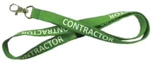 Contractor Lanyards