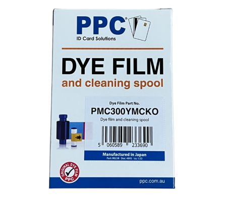 PMC300YMCKO Dye Film Colour Ribbon – 300 Images