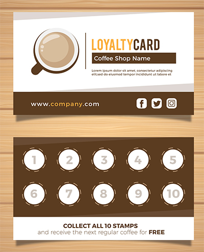 5 Ways to Market Your Business  Loyalty card template, Loyalty card  design, Punch cards